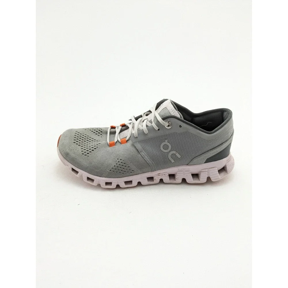 Womens On Cloud X Alloy Gray Lily Pink Road Running Shoes 40.99041 Size 9
